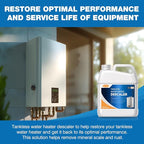 Tankless Water Heater Descaler, Highly Effective Descaler Restores Heating - Image 3