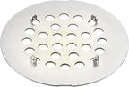 rrajj 4-1/4 Inch Round Snap-in Shower Floor Drain Cover Replacement Cover - Image 4