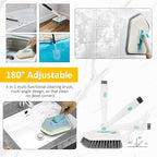 Cleaning Brush for Bathroom Kitchen Bathtube Toilet All Purpose Sponge Brush - Image 3