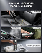 Car Vacuum, Handheld Vacuum Cordless - Image 2