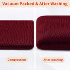 Homaxy 100% Cotton Waffle Weave Kitchen Dish Cloths, Ultra Soft Absorbent Quick - Image 8
