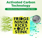 Fridge Ninja Compact Fridge Deodorizer - Image 3