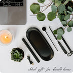 Exquisite Candle Accessories Tool Pack Bag, Rechargeable Electric Lighter， Wick - Image 2