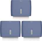 Hand Towel Dispenser for Bathroom Pack of 3 Compact Size Suitable Paper Towels by PLUSSEN