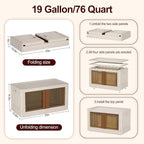 19Gal Collapsible Storage Bins - Image 6