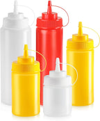 New Star Foodservice Squeeze Bottles, Wide Mouth, 16 oz - Image 4