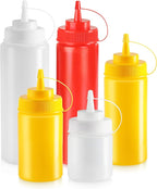 New Star Foodservice Squeeze Bottles, Wide Mouth, 32 oz - Image 3