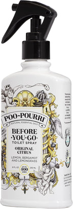 Poo-Pourri Before-You-Go Toilet Spray, Original Citrus, 8 Fl Oz, Bathroom Odor - Image 10