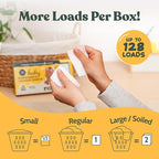 Roobi Baby Laundry Detergent Sheets. Specially Formulated - Image 6