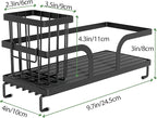 Sponge Holder for Kitchen Sink, Sink Caddy Organizers - Image 3