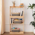 OIAHOMY 3 Pack Storage Baskets for Organizing, Woven Cotton Rope Basket for - Image 2
