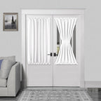 DWCN French Door Curtains – Rod Pocket Thermal Curtain by DWCN