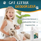 Cat Litter Deodorizer - 4Lb Activated Carbon Litter Box Odor Eliminator - Image 3