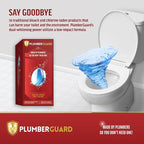 Toilet Tablets 4 Pack | Bleach & Chlorine Free, Dual-action Whitening - Image 8