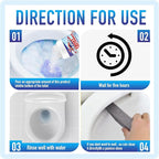 Pumice Stone for Toilet Cleaning Bowl Stick, Pumice Stone for Cleaning Hard - Image 2