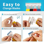 4 Pack Razor Blade Scraper, - Image 5