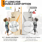 10 Pack Furniture Wall Anchors for Baby Proofing, Anti Tip Furniture Anchors - Image 4