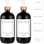 Emerson Glass Soap Dispenser Set by Emerson+Essentials