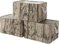 TcaFmac Fabric Storage Basket, Decorative Canvas Storage Bins Baskets by TcaFmac