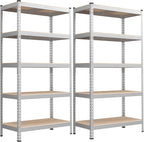 SONGMICS 5-Tier Storage Shelves, Load 2310 lb, Boltless Assembly, Adjustable by SONGMICSbySONGMICSHOME