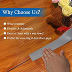 Floor Transition Strip Self Adhesive Floor Cover Strips Laminate 2" Wide Vinyl - Image 5
