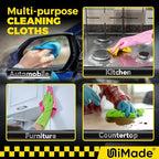 Microfiber Cleaning Cloth, 100PK Commercial Grade Work Rags Microfiber Towels - Image 7
