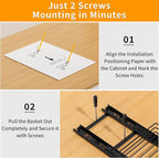 RCHYFEED Pull Out Spice Rack Organizer - Image 6