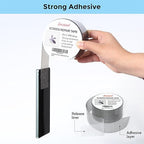 Grey Window Screen Repair Tape, 2IN X 35FT Screen Repair Kit - Image 2