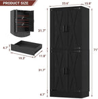 Unikito Kitchen Pantry Cabinet - Image 2
