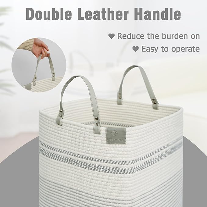 danpinera 75L Woven Laundry Hamper - Image 9