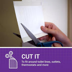 StrongPatch® 4 in. x 4 in. Flexible Self-Adhesive Wall Repair Patch – Versatile - Image 4