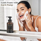 Luxspire Foaming Soap Dispenser, Glass Foam Pump Soap Dispenser, Non-Slip - Image 7