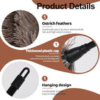 Ostrich Feather Duster-14.9 Inch Mini Natural Feathers Dusters - Image 3