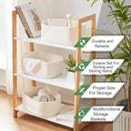 OIAHOMY Cotton Rope Storage Baskets | Decorative Storage Basket - Image 5