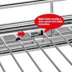OCG 2 Tier Pull Out Cabinet Organizer, Pull Out Drawers - Image 2