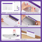 Baseboard Cleaner Tool with Handle 2.0, Dust Trapping and Locking, 5 Reusable - Image 6