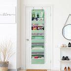 Univivi 6-Shelf Over Door Hanging Organizer Fabric Baby Door Storage - Image 5
