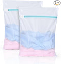 OTraki 12x16 Inch Mesh Laundry Bag 2 Pack Small Lingerie Sock Bag Washing by OTraki