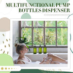 Tessco for you 12 Pack Green Soap Dispenser Empty Plastic Pump Bottles - Image 7