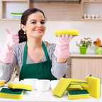 Tanlade 120 Pcs Individually Wrapped Sponge Dishwashing Sponge Bulk Non Scratch - Image 6