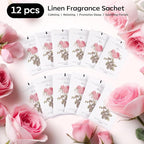 12 Pcs Rose Sachets Long Lasting Air Freshener Fragrance Potpourri Bags Odor - Image 8