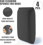 4 PCS Bug Scrubber Sponge Car, Bug Remover Wash Sponge，Car Cleaning Sponge - Image 4