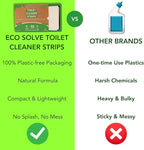 Natural Toilet Bowl Cleaner Strips, Eco-friendly, Septic Safe, Removes Odors & - Image 5