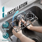 TAILI 4-in-1 Sponge Holder for Kitchen Sink - Image 2