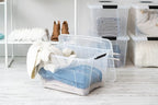 IRIS USA 40 Qt Stackable Plastic Storage Bins - Image 5