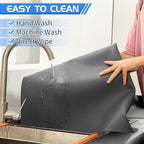 Warome Silicone Mats for Kitchen Counter, Extra Large Silicone Countertop - Image 6