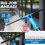 Kleen Handler 14” Window Washing Squeegee Blades, Replacement Blades - Image 6