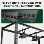 5-Tier 60" W X 24" D X 72" H Storage Shelves 3000LBS Garage Shelving Metal - Image 5