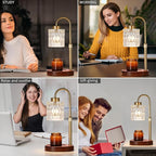 Candle Warmer Lamp with Dimmer and Timer, Home Decor Lamp - Image 5