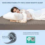 GRT Cal King Mattress Protector Waterproof, Breathable Bamboo Charcoal Fiber - Image 5